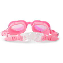 Load image into Gallery viewer, PINK LACE BOW SWIM GOGGLES