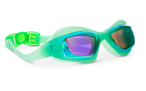 TIME TO EXPLORE SEA GREEN SWIM GOGGLES