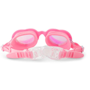 PINK LACE BOW SWIM GOGGLES