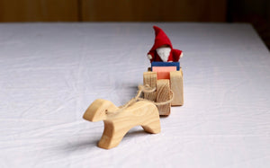 Wooden Santa Sleigh