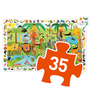 35 pc Jungle puzzle