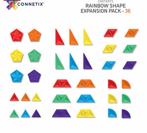 Rainbow Shape Expansion Pack 36 pc