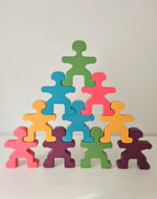 Load image into Gallery viewer, Pastel balancing people
