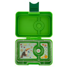Load image into Gallery viewer, Yumbox mini snack - green toucan tray