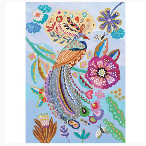 Sparkling bird 50 piece glitter wizzy