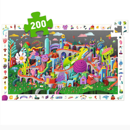 Crazy Town 200pc Obervation Puzzle