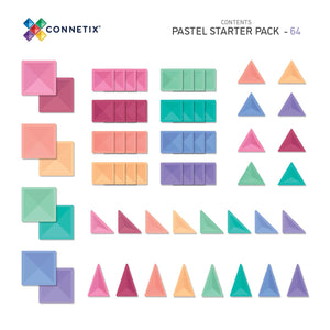 Pastel 64 piece starter pack