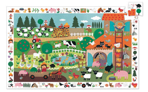 35 pc Farmyard puzzle & poster