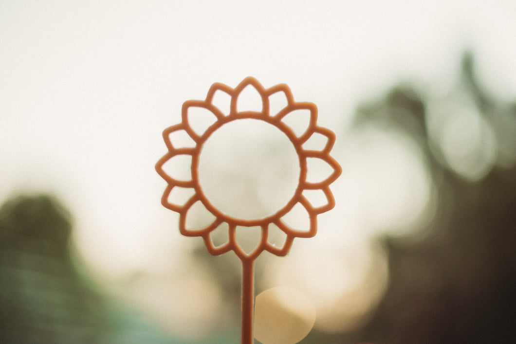 Sunflower eco bubble wand