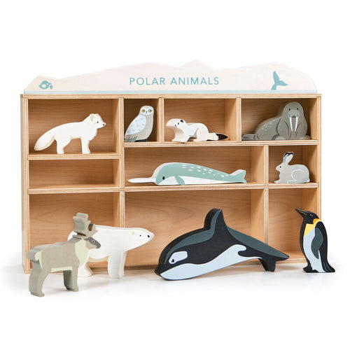 Polar animals shelf
