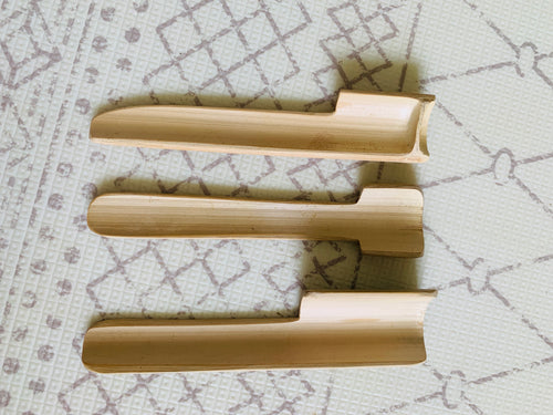 Bamboo spoon set of 3