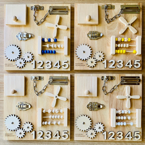 Montessori Handheld Sensory Board