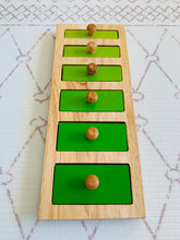 Load image into Gallery viewer, Green narrow - wide puzzle
