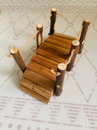 Wooden bridge