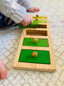 Green narrow - wide puzzle