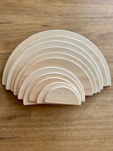 Semi circle slats