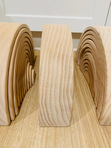 12 piece rainbow - natural