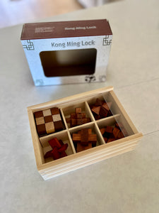 Kongming lock puzzles