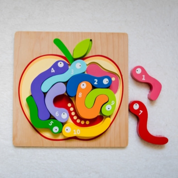 Worm puzzle