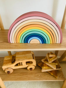 12 piece rainbow - coloured