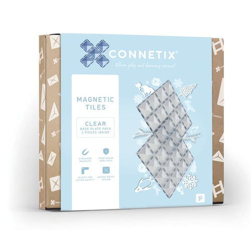 2 Piece Clear Base Plate Pack