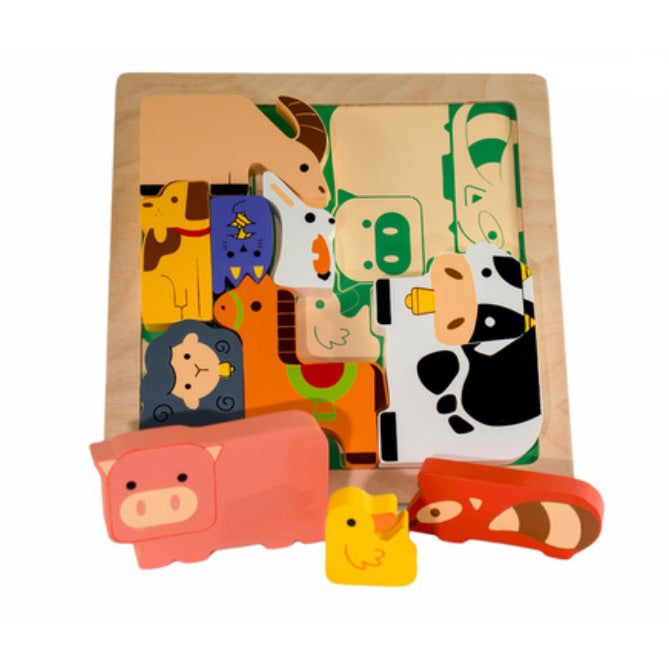 Chunky farmyard puzzle